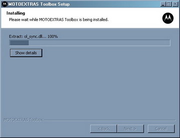 MOTOEXTRAS TOOLBOX installation