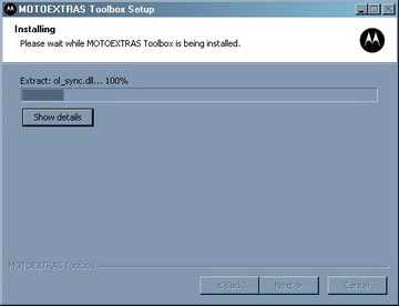 MOTOEXTRAS TOOLBOX installation